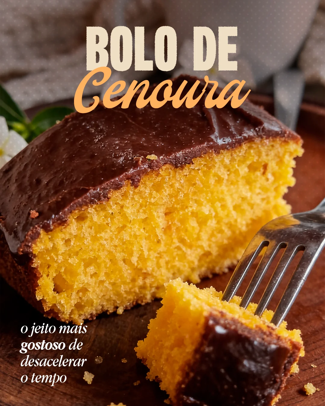 Bolo de cenoura